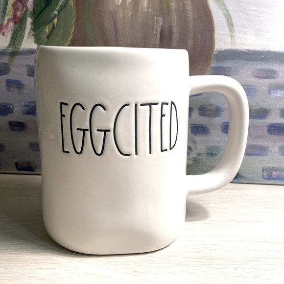 Rae Dunn Other - RAE DUNN EGGCITED MUG